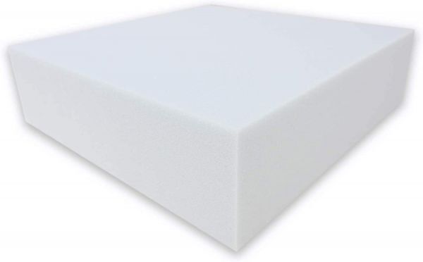 Akustikpur - Akustik Schaumstoff Glatt platten (Weiß) Schallschutz,ca. 200cm x 100cm x 7cm