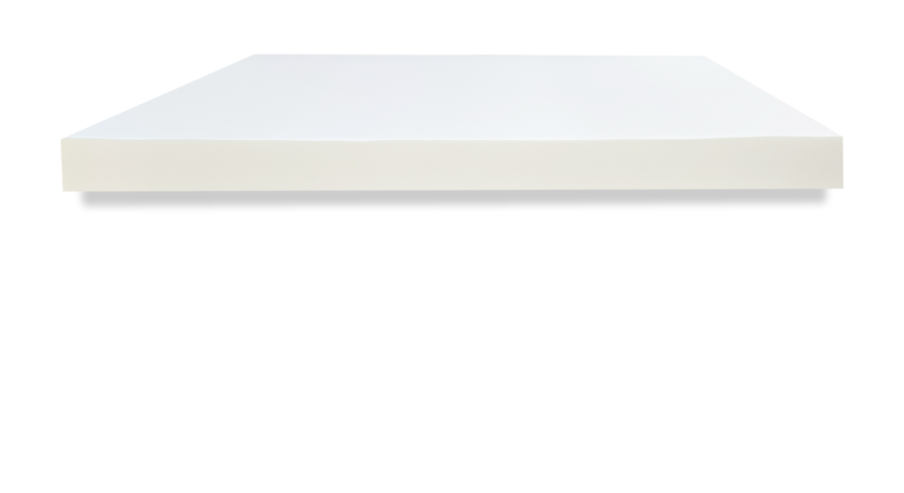 FORTISPOLSTER Schaumstoffplatte RG16/18 Topper Polster Auflage Schaumstoff  (120 x 200 cm, 2cm) : : Küche, Haushalt & Wohnen